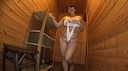 Yukari Orihara with huge breasts is an open-air bath in a super high-leg V swimsuit!