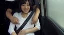 [Yariman] Hentai-chan's 'Umi Hirose' with a cute face in Saseko Exposed masturbation in a moving car!