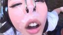 A petite and black-haired innocent girl is cuckolded in front of her boyfriend and deep throat large semen facial cumshot Tomoko Ashida