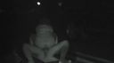 【Post】Night shame exposure SEX! Production SEX in the parking lot of the highway!