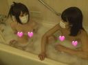【Personal shooting】Mizuki-chan, a classmate of Baka Tamago-chan Aya-chan **! Bonus video of the bath scene!
