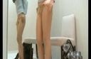 Pantyhose shop fitting room ○ Photography