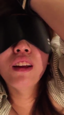 【Personal shooting】Blindfolded vibrator blame 3 minutes