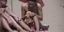 Sunbathe ♡ naked on the beach