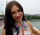 Picking up a chiseled Russian beauty on the street and having raw sex outdoors
