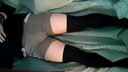 Cross-dressing masturbation in shorts