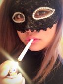 Yuria's Fetish Daily Life Part 6: Smoking with an Eye Mask