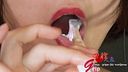 30-something bewitching OL Ririko's beautiful oral cavity opening appreciation & ASMR tooth brushing