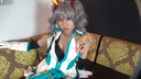 【High Quality】Silver-haired Cosplayer Ahegao Max