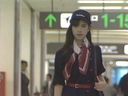 懐かしの裏ビデオ☆CAコス　（スチュワーデス） 侵入禁止　 朝倉ケイ☆ 発掘動画 「モザ無」