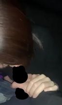 [Facial ejaculation] Facial cumshot to her who gave me a at karaoke