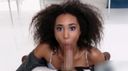 A turbulent video starring two black women with boun-boun afro hair who have a strange foursome with two Western old men!