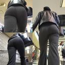 [Big ass sister city walk] ☆ Powerful meat butt that moves left and right!
