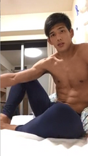 Masturbation of a wrestling player (178/71/22)! !! ①