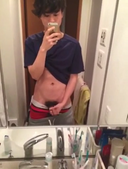 Masturbation of a handsome college student I met on Tinder! !! ①