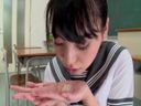 【Miyu Amano】Shooting in the mouth with a in a school girl uniform