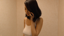 【Colossal breasts】 [Masturbation] Confession masturbation during a phone call with a big breasts wife "Sayuki" husband who was found out to have sex with his nephew