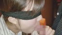 [Uncensored] [Married woman] Raw vaginal shot for wife blindfolded at the hotel