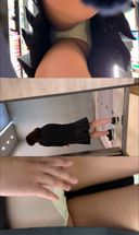 [Upside down & chikan] Erotic ass in a closed room elevator many times fir fir! !!