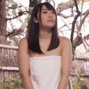 《素人》黒髪清楚な美少女が温泉で寝取られる♪GカップBODYを堪能！