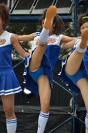 Cute panchira happenings of cheerleading club members