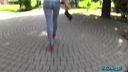 Public Agent - Babe Gives Directions to Her Pussy
