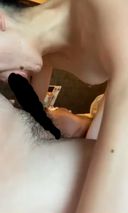 [Ejaculation in the mouth] swallowing wife who gets sucked with her mouth every time