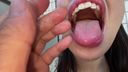 【Oral cavity】When I took a close-up shot of the inside of my mouth with an ultra-wide-angle lens, the video became a Western-style sci-fi 【Saliva】 Mao(1) FETK00685