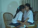 아시아의 POV 레즈비언 사이의 귀여운 소녀들