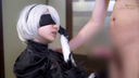 [Personal shooting] Yamiko-chan 20 years old blindfolded cosplay sex! 3/3