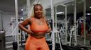 An overseas work that has only the power of a plump black woman who trains her body at GYM exposes her big breasts and big ass and unleashes a chocolate full of flesh! !!
