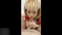 A terrific erotic amateur individual shooting work in which an amateur girl of Taiwanese descent but cute blonde short hair is deliciously cheeking his Ji Po and being with her legs hugged and legs open!