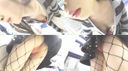cute (・∀・)!! J-chan in erotic fishnet tights! Intense breast chiller, nipple chiller, panchira! !!