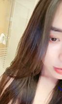 [무수정] 오이로 중국 미녀 셀카 자위! !　귀엽다!