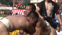 【【陸上自衛隊】】の　筋肉、ケツモロ出し　2013年スケベ相撲大会