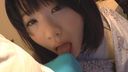 Tongue out and whites of eyes are gone! I had a vaginal shot POV with my daughter Yuna-chan (20) at a hot spring inn!
