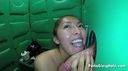 (What are you going abroad for?) A married woman Japan who has a bare sexual desire living in the United States is silent to her husband and finally runs out of control at a store without a portable toilet! Get an instant killing video of swallowing sperm from a fully erect with an amazing throat vacuum!