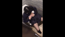 Woman masturbating in the toilet of a store (J○) 5