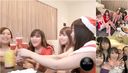 2020年ギャル4人のクリスマスパーティ 本編前先行動画65分