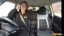 Fake Driving School - Confident Learner Squirts and Cums