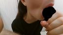 [Oral ejaculation] Ejaculation on a nasty tongue user