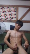 Imakaze streak muscle handsome man's masturbation shot ★