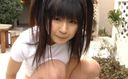 ロリ系美少女のおっぱいスケスケ着エロイメージビデオ