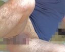 Selfie masturbation where a middle-aged deppuri chimuchi of a tanned scene master teases the anus!