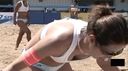 Beach volleyball scene Part 7 It's a very healthy video