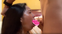 [Personal shooting] From the throat that penetrates the back of the throat of a black-haired Asian beauty, to the cave adventure from the gap in the pants, bungee sex glaring at the bag [High quality]