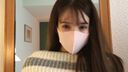 [Amateur] Secret meeting SEX at the hotel with Misa-chan, a slender mask beauty!