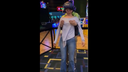 VR 체험 부스에서 장난의 시작의 장