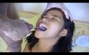 (Thick stick inserted into cute shaved, covered in semen!) Filipina, Paula (18). Imara is forced to lick her and has her thick stick slammed into her hairless. It was poured in large quantities...