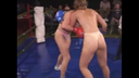 トップレスボクシング★ロシア人美女2人がトップレスにTバック下着を付けてガチンコのボクシング対決を行います！